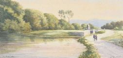 THE SECOND LOCKS by George Farrell at Ross's Online Art Auctions