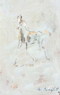 PIEBALD FOAL by Con Campbell at Ross's Online Art Auctions