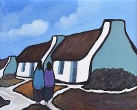 OUR HOMESTEAD by Eileen Gallagher at Ross's Online Art Auctions