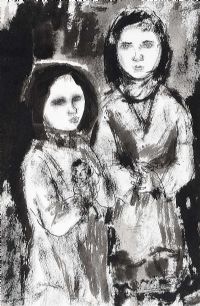 LITTLE GIRLS by James Macintyre RUA at Ross's Online Art Auctions