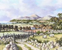 THE MOURNES FROM DUNDRUM by Gerald Walby at Ross's Online Art Auctions
