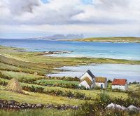 SKELLICKS, COUNTY KERRY by Peter J. Dunne at Ross's Online Art Auctions