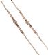 9CT ROSE GOLD MUFF CHAIN at Ross's Online Art Auctions