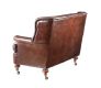 LEATHER SETTEE at Ross's Online Art Auctions