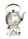 EMBOSSED SILVER TEA SET at Ross's Online Art Auctions