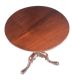 GEORGIAN MAHOGANY SNAP TOP TABLE at Ross's Online Art Auctions