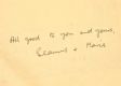 SIGNED PAGE BY SEAMUS HEANEY at Ross's Online Art Auctions