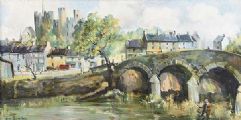 THE OLD BRIDGE by Anne Tallentire at Ross's Online Art Auctions