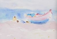 ON THE BEACH by John Nolan RHA at Ross's Online Art Auctions