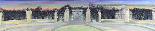 STORMONT, THE GATES by Anne Anderson at Ross's Online Art Auctions