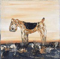 WORKING TERRIER by Michael Smyth at Ross's Online Art Auctions