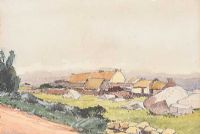 NEAR BUNBEG, COUNTY DONEGAL by Theo J. Gracey RUA at Ross's Online Art Auctions