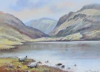 SPRINKLING TARN by Wendy Reeves at Ross's Online Art Auctions