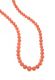 GRADUATED STRAND OF CORAL BEADS at Ross's Online Art Auctions