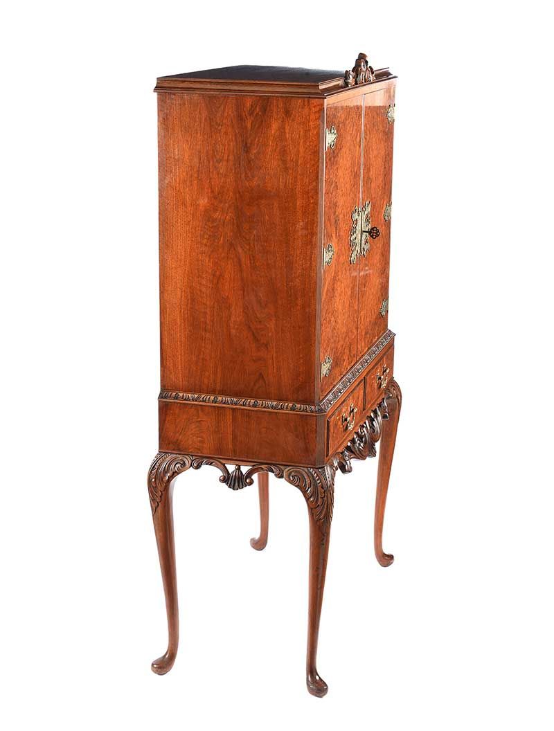 WALNUT COCKTAIL CABINET at Ross's Online Art Auctions