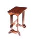 EDWARDIAN MAHOGANY INLAID NEST OF THREE TABLES at Ross's Online Art Auctions