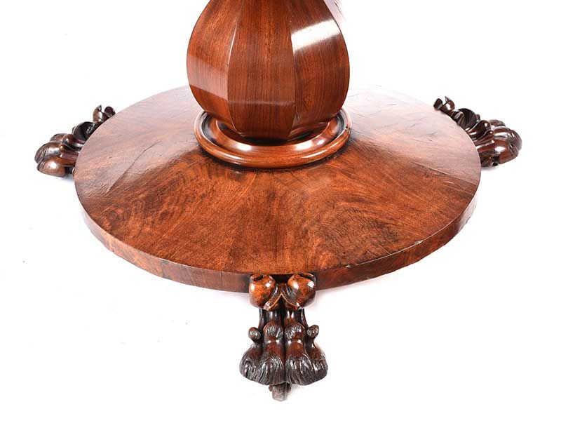 WILLIAM IV CIRCULAR BREAKFAST TABLE at Ross's Online Art Auctions