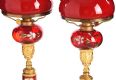 PAIR OF OIL LAMPS at Ross's Online Art Auctions