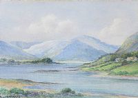 LOUGH MASK, CONNEMARA by George W.  Morrison at Ross's Online Art Auctions
