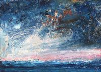 WINTER SKY by Ross Wilson ARUA at Ross's Online Art Auctions