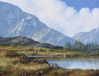 INAGH VALLEY, CONNEMARA by Eileen Meagher at Ross's Online Art Auctions