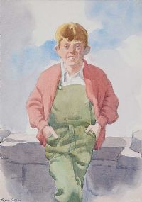 DONEGAL BOY by Robert Taylor Carson RUA at Ross's Online Art Auctions
