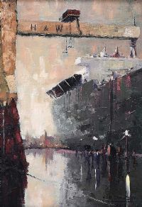 SHIP NUMBER 1726 by Colin H. Davidson at Ross's Online Art Auctions