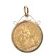 9CT GOLD MOUNTED FULL-SOVEREIGN at Ross's Online Art Auctions