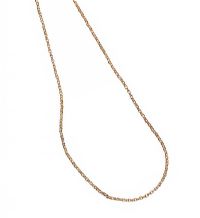 9CT GOLD LONG CABLE-LINK CHAIN at Ross's Online Art Auctions
