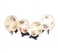 TWO ROYAL WORCESTER TRIOS at Ross's Online Art Auctions