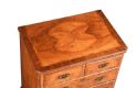 WALNUT BACHELOR'S CHEST OF DRAWERS at Ross's Online Art Auctions
