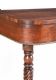 REGENCY ROSEWOOD TURN OVER LEAF CARD TABLE at Ross's Online Art Auctions