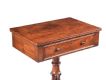 REGENCY MAHOGANY SINGLE DRAWER TABLE at Ross's Online Art Auctions