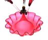RUBY GLASS EPERGNE at Ross's Online Art Auctions