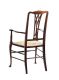 EDWARDIAN INLAID ELBOW CHAIR at Ross's Online Art Auctions