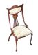 EDWARDIAN INLAID CHAIR at Ross's Online Art Auctions