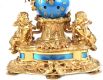 FRENCH ORMOLU THREE PIECE CLOCK SET at Ross's Online Art Auctions