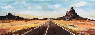 COUNTRY ROAD by Rozalia Soros Rozalia at Ross's Online Art Auctions