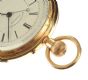LARGE 18CT GOLD OPEN-FACED GENT'S POCKET WATCH at Ross's Online Art Auctions