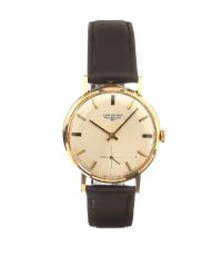 LONGINES 1950'S 9CT GOLD-CASED GENT'S WRIST WATCH at Ross's Online Art Auctions