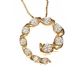 18CT GOLD DIAMOND PENDANT AND CHAIN at Ross's Online Art Auctions