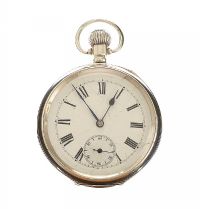 GENTS SILVER POCKET WATCH at Ross's Online Art Auctions