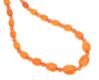 STRING OF GRADUATED AMBER BEADS at Ross's Online Art Auctions
