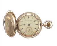 LARGE ELGIN COIN-SILVER FULL-HUNTER GENT'S POCKET WATCH at Ross's Online Art Auctions