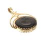 9CT GOLD ONYX FOB at Ross's Online Art Auctions