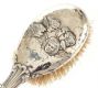 SILVER-TONE HAIRBRUSH at Ross's Online Art Auctions