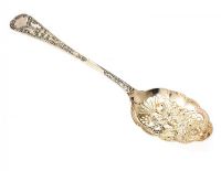 VICTORIAN BERRY SPOON at Ross's Online Art Auctions
