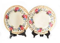 TWO DERBY PLATES at Ross's Online Art Auctions