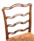 SET OF TEN 19TH CENTURY LADDER BACK DINING ROOM CHAIRS at Ross's Online Art Auctions