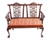 MAHOGANY SETTEE at Ross's Online Art Auctions